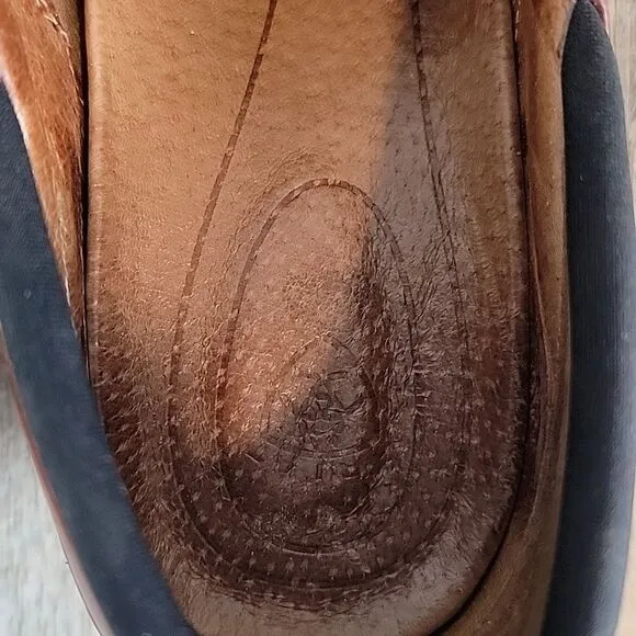 Ariat Del Mar brown leather clogs Size 6.5