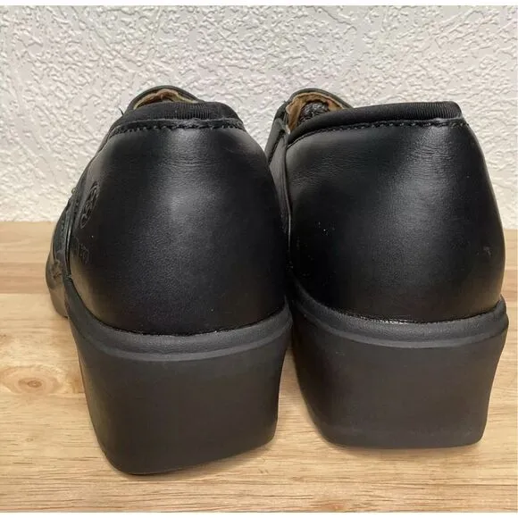 Ariat Safety Clogs Women’s 11 B Steel Toe Slip Resistant Casual Work Black New
