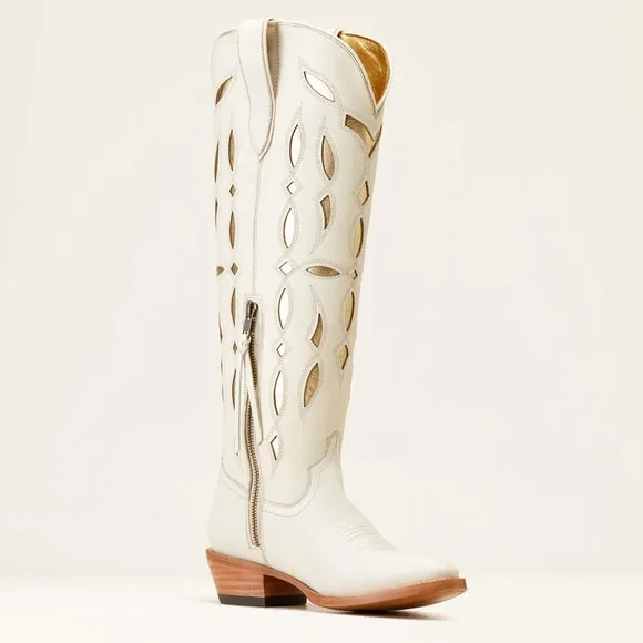 ARIAT Saylor StretchFit Western Boot in Blanco