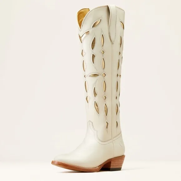 ARIAT Saylor StretchFit Western Boot in Blanco
