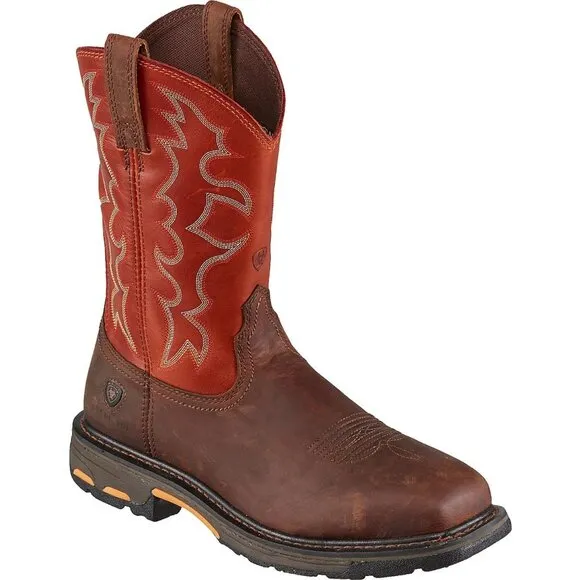 Ariat WorkHog Wide Square Toe Steel Toe Work Boot 15EE