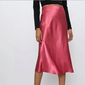 Aritzia Babaton Slip Satin Midi Skirt Pink Size 12