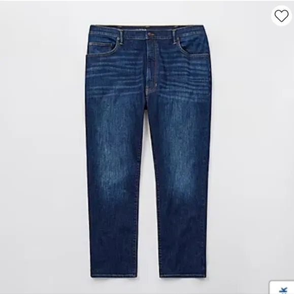 Arizona Mens Advance Flex 360 Relaxed Fit Jeans Size 36x29