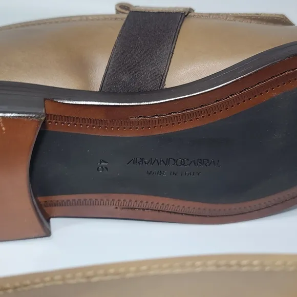 ARMANDO CABRAL BISSAU Slip-on Loafer Size 46 US 13 Color:Cinza Quente