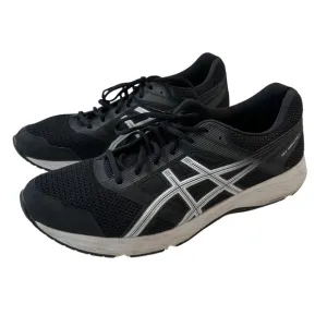Asics Gel-Contend 5 Running Shoes Athletic Comfort Black Silver Mens US 15
