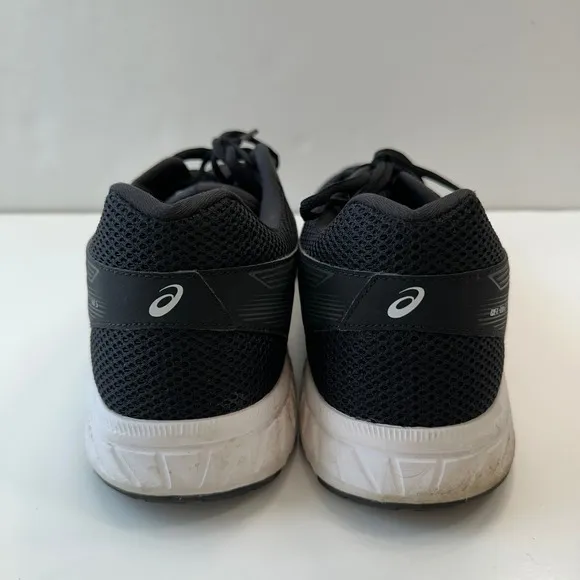 Asics Gel-Contend 5 Running Shoes Athletic Comfort Black Silver Mens US 15