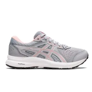 ASICS Gel-Contend 8 Running Shoes Gray Blush Pink Lightweight Comfort Sneakers 9