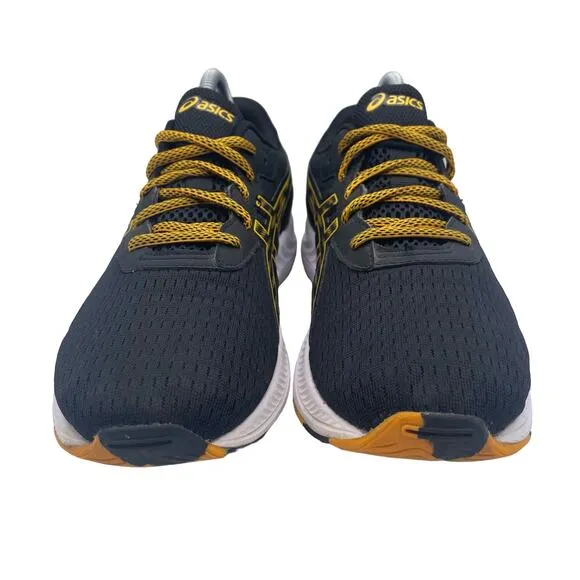 Asics Gel Excite 9 Road Running Shoes Active Athletic Black Yellow Mens 7