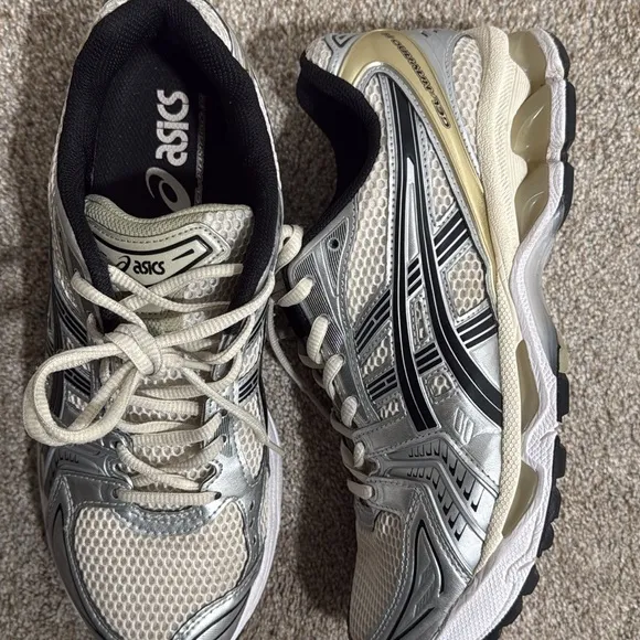 Asics Gel Kayano 14 Silver Black