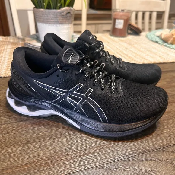ASICS GEL-Kayano 27 Running Shoes Cushioning Stability Black US 8