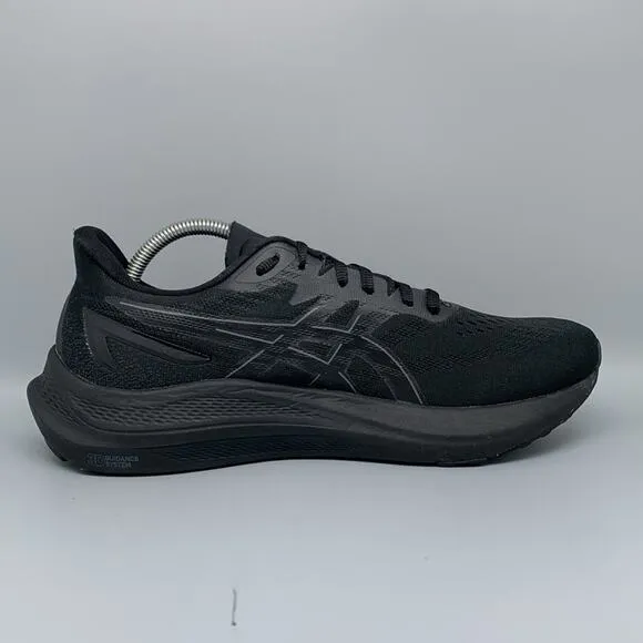 Asics GT 2000 12 Triple Black Running Shoes 1012B506 Women's Sz 11