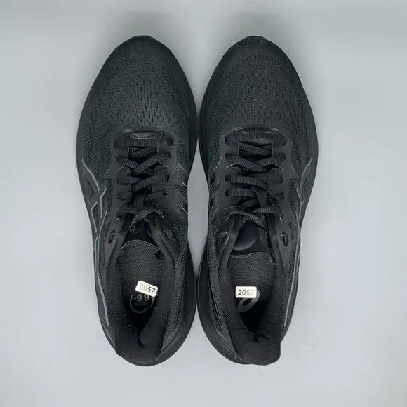 Asics GT 2000 12 Triple Black Running Shoes 1012B506 Women's Sz 11