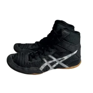 Asics MATCONTROL 2 Mens 8 Black Wrestling Shoes Boxing Performance