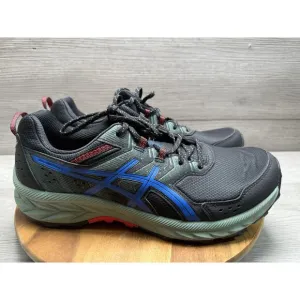 ASICS MEN'S GEL-VENTURE 9 RUNNING SHOES SNEAKERS BLACK TUNA BLUE SIZE 12
