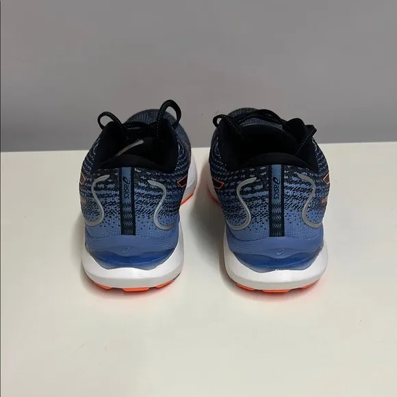 ASICS Men's Running Shoes - Blue and Orange (12)