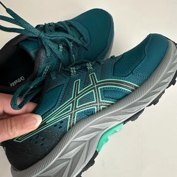 ASICS Ortholite Teal Running Shoes New W/O box