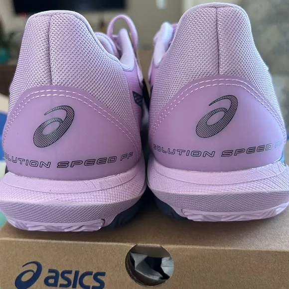 ASICS Purple Athletic Shoes Streamlined Performance