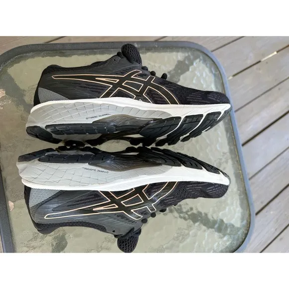 Asics Running Shoes GT-2000 9 Knit Performance Athletic Black 7.5