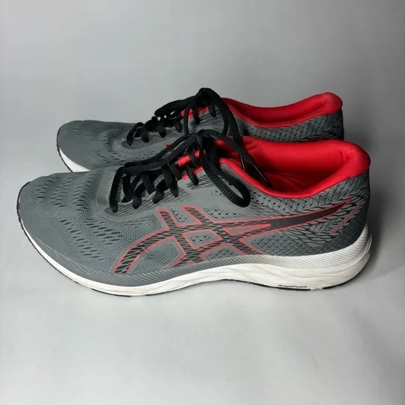 Asics Shoes Mens 8 Gel Excite 6 Running Shoes Lightweight Lace up Gym Sneakers