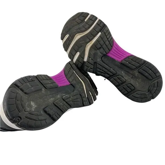 Asics Womens Gel Nimbus 21 Running Shoes Multicolor 1012A551 Lace Up Mesh 7M