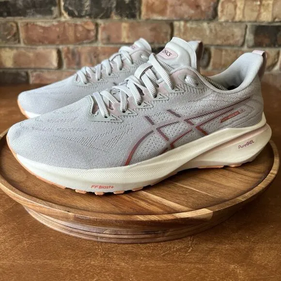 Asics Womens GT 2000 13 1012B666 Gray Road Running Shoes Sneakers Size 8.5