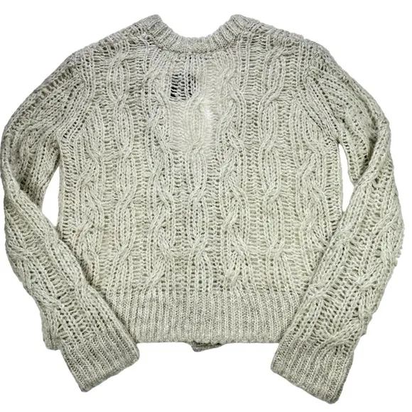 ATM Cable-Knit Cardigan sweater, NWT, S