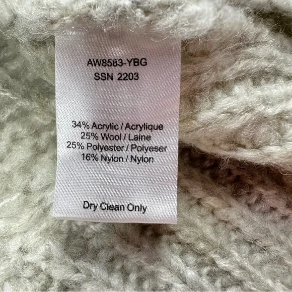 ATM Cable-Knit Cardigan sweater, NWT, S