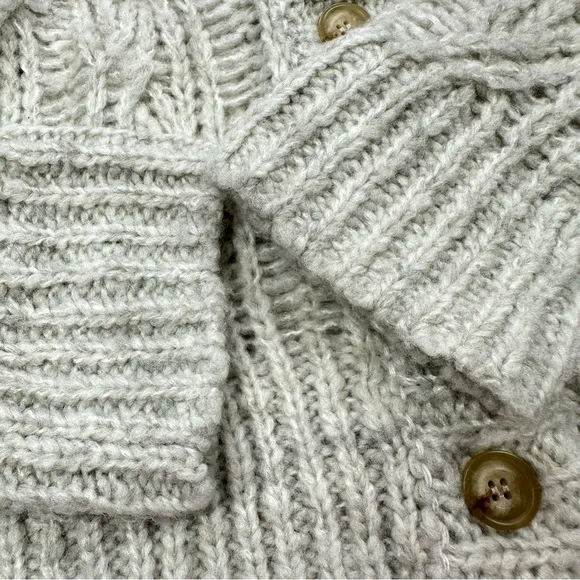 ATM Cable-Knit Cardigan sweater, NWT, S