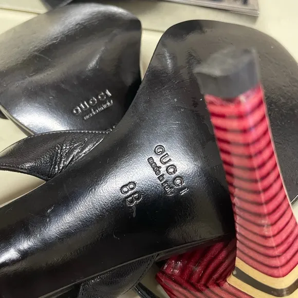 Authentic Gucci Slingback Heels
