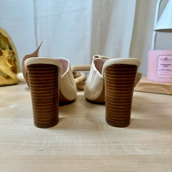 Avec Les Filles Beige Mules Size 6M‎