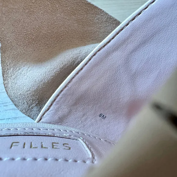 Avec Les Filles Beige Mules Size 6M‎