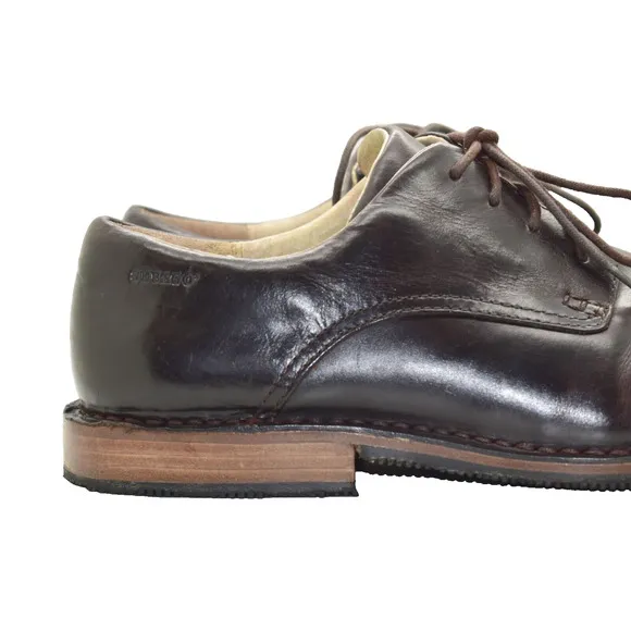 B0 Auth SEBAGO Salem Mahogany Leather Lace Up Oxford Shoes B19709 Size 10 D