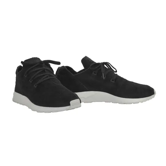 B2 Auth ADIDAS Wings   Horns x ZX Flux X Core Black Suede Shoes BB3751 Size 10.5