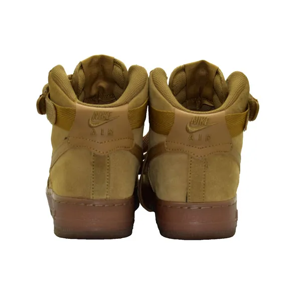 B2 Auth NIKE AIR FORCE 1 Hi LV8 3 Wheat/Gum Light Brown Shoes CK0262-700 Sz 5.5Y