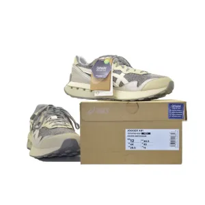 B4 NIB ASICS Jogger X81 Oyster Grey/Cream Ortholight Sneaker Shoes Size 12
