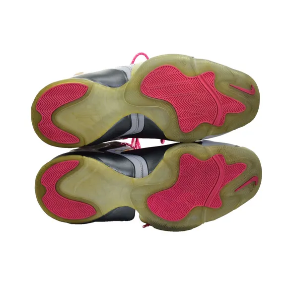B6 Auth NIKE Lil Penny Posite Gry Hyper Pink Basketball Shoes 630999-001 Size 11