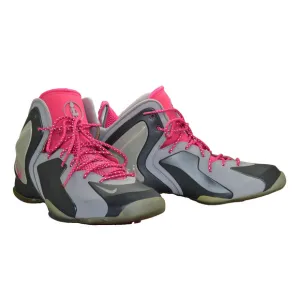 B6 Auth NIKE Lil Penny Posite Gry Hyper Pink Basketball Shoes 630999-001 Size 11