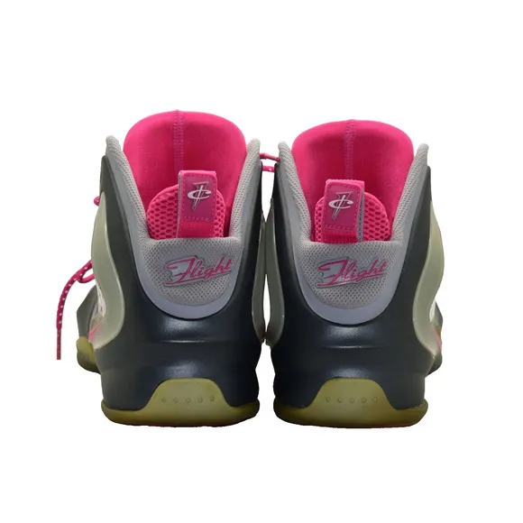 B6 Auth NIKE Lil Penny Posite Gry Hyper Pink Basketball Shoes 630999-001 Size 11