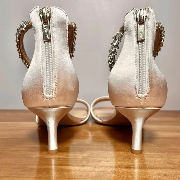 Badgley Mischka Rhinestone Heels
