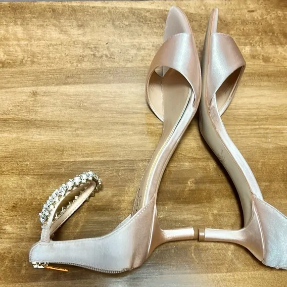 Badgley Mischka Rhinestone Heels
