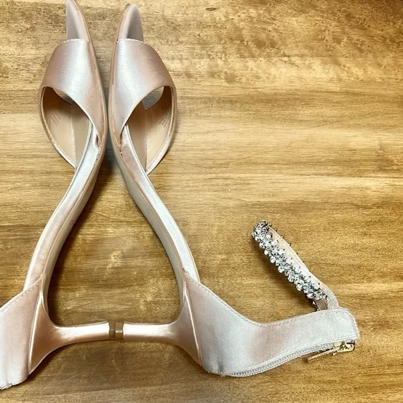Badgley Mischka Rhinestone Heels
