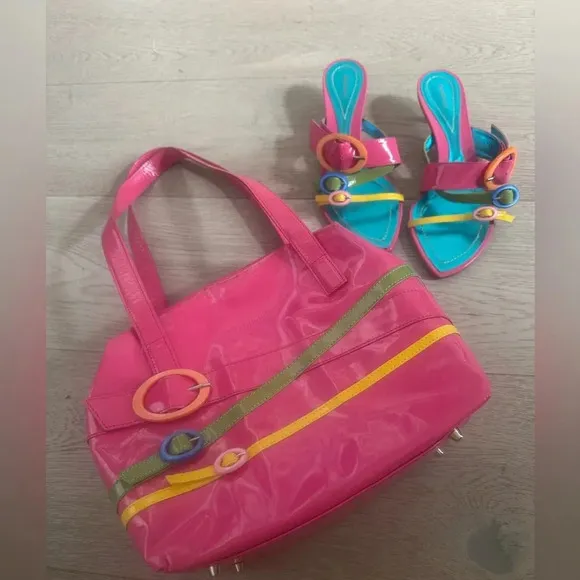 Baldinini strap kitten heel sandals size 37