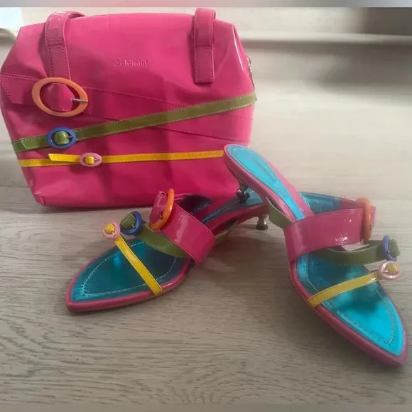 Baldinini strap kitten heel sandals size 37
