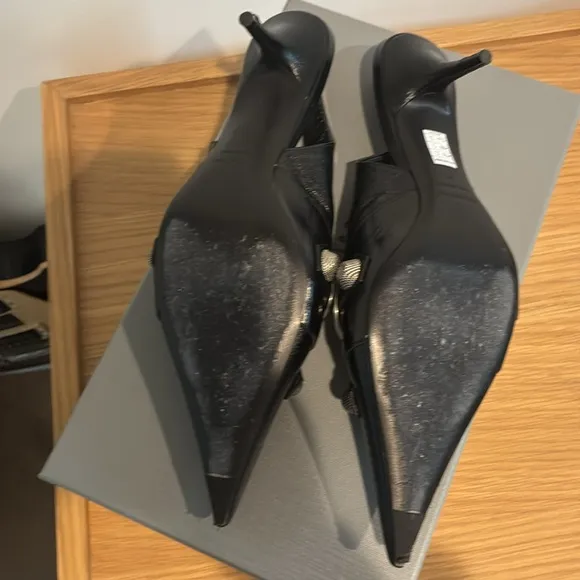 Balenciaga caged Kitten heels