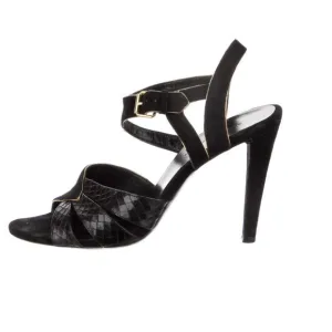 Balenciaga Embossed Slingback Sandals