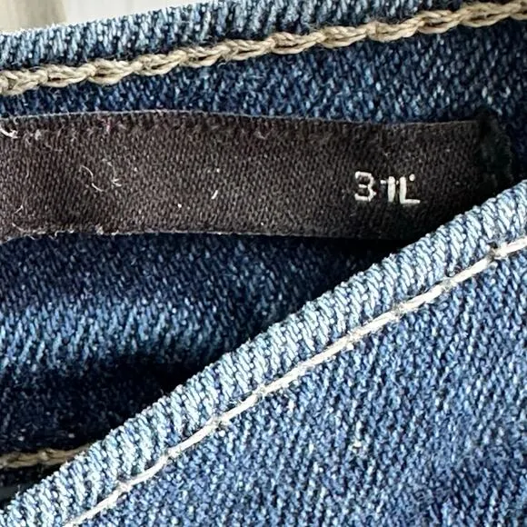 Banana Republic High Rise Wide Leg Crop Jeans Long 31L