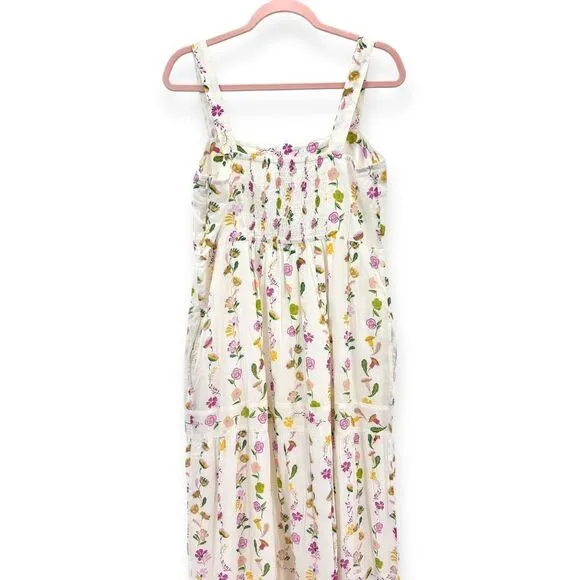 Banjanan NEW Daniela Floral Print Sleeveless Cotton Sundress - Women's Size XL