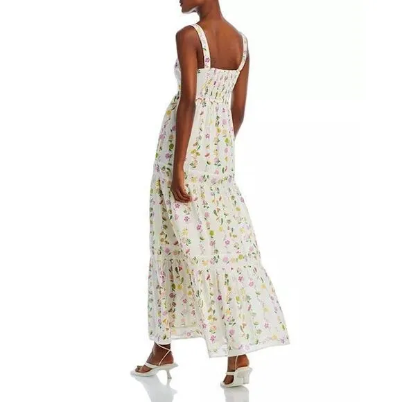 Banjanan NEW Daniela Floral Print Sleeveless Cotton Sundress - Women's Size XL