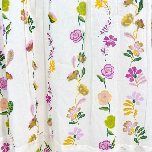 Banjanan NEW Daniela Floral Print Sleeveless Cotton Sundress - Women's Size XL