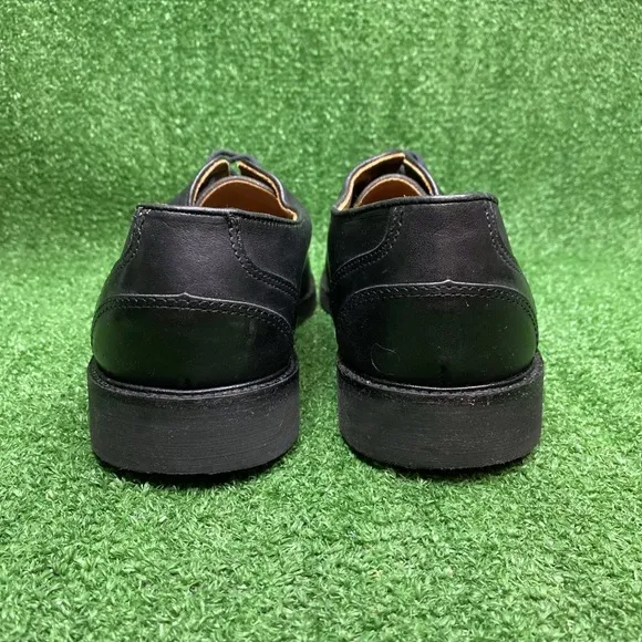 BASS GH Bass &amp; Co Shoes Mens 11.5 M Lace Up Dress Plain Toe Oxfords Black